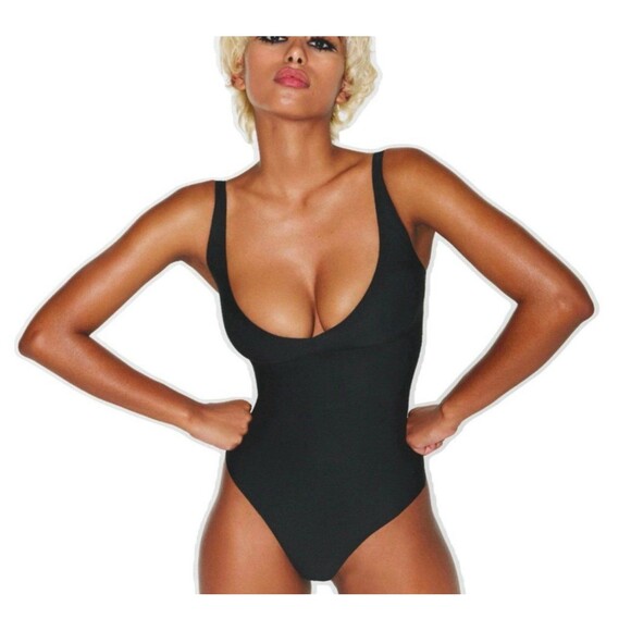 SKIMS Body Plunge Bodysuit | S - Picture 1 of 9